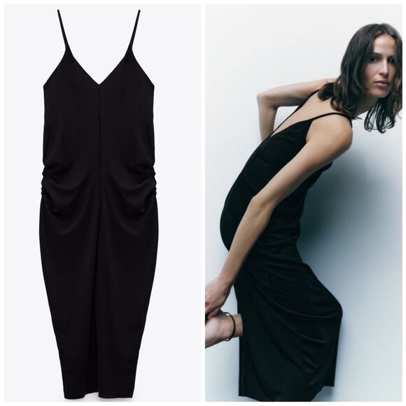 Zara Dresses & Skirts - ZARA LONG COCOON DRESS
